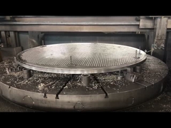 Lavorazione di lastre tubiere di rivestimento in nichel e leghe