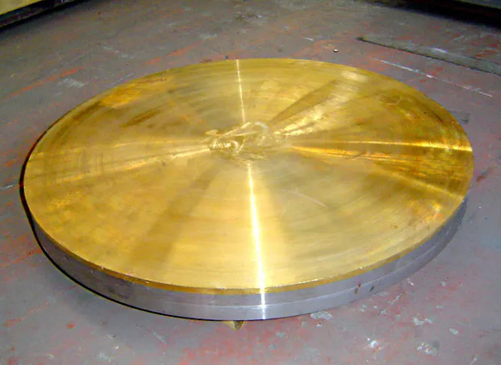 ASTM B432 Piastra rivestita in rame TUV Piastre di rivestimento Piastre tubiere per caldaie