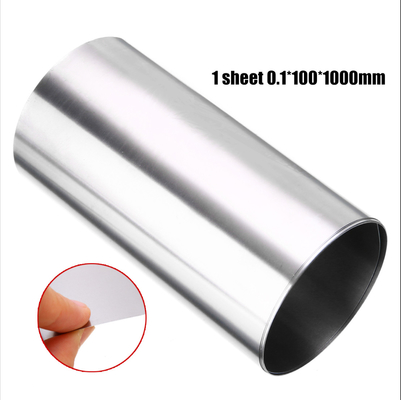 Spessore 0.1mm 100mm della lamiera sottile di titanio del piatto ASTMB265 della lega di titanio di ASTM F67