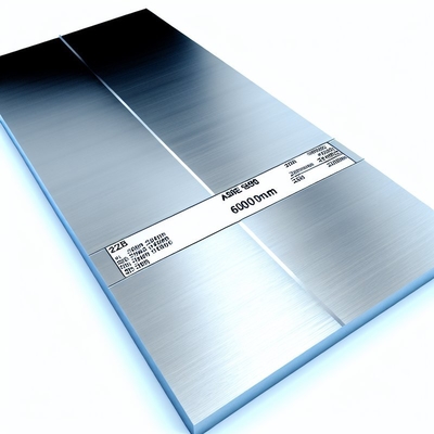 Lunghezza 100 mm-6000 mm ASME SB898 Standard Titanium Clad Plate con 2207 Clad Metal Grade per soluzioni resistenti alla corrosione